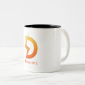 Traumhaus Zweifarbige Tasse (VorderseiteRechts)