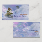 Traumhäuser - elegante Visitenkarte der Fantasie (Vorne/Hinten)