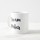 Traumhersteller-Aktions-Abnehmer-Kaffee-Tee-Tasse Kaffeetasse (Vorderseite Links)