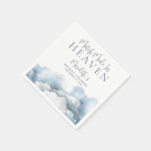 Traumhochzeit Brautdusche Serviette (Ecke)