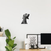 Traumhund Poster (Heimbüro)