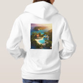 Trauminsel Hoodie (Rückseite)