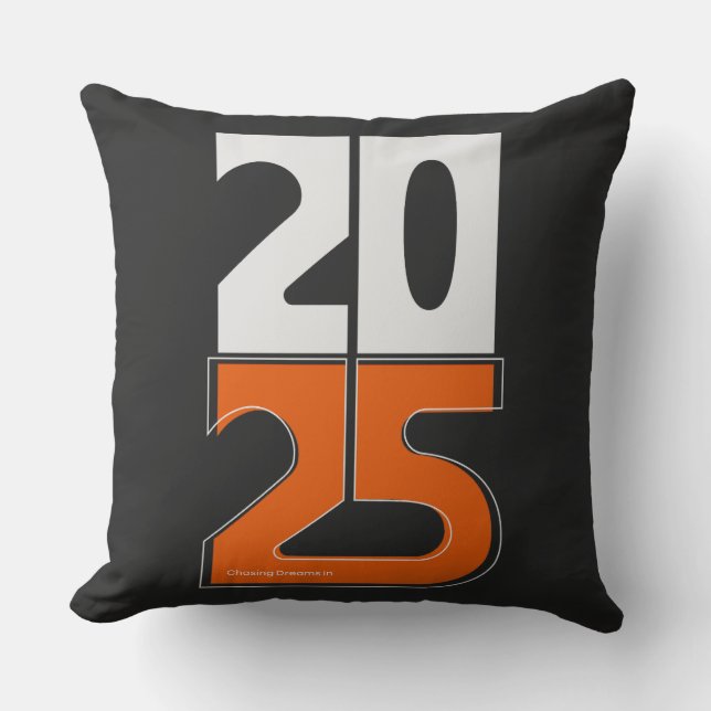 Traumjagd im Jahr 2025 Kissen (Vorderseite)