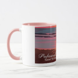 Traumjob-Tasse, Beruflich Sunset Watcher Tasse