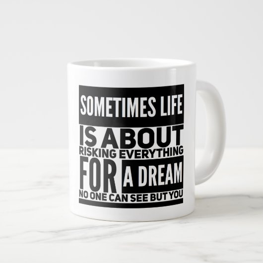 Traumjumbo-Tasse Jumbo-Tasse (Vorderseite Rechts)