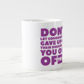 Traumjumbo-Tasse Jumbo-Tasse (Vorderseite)