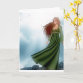 Traumkarte Karte (Gelbe Blume)