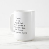 Traumkitty-Tasse Kaffeetasse (Vorderseite Links)