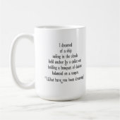 Traumkitty-Tasse Kaffeetasse (Links)