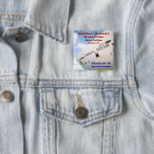 Traumkreuzfahrt-personalisiertes NamensButton Button (Beispiel)