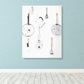 Traumküchen, Studio Shoot Leinwanddruck (Insitu (Holzboden))