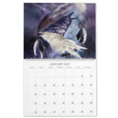 Traumkunst-Kalender der fänger-Geist-Tier-2 Kalender (Jan 2027)