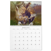 Traumkunst-Kalender der fänger-Geist-Tier-2 Kalender (Mär 2027)