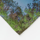 Traumlandschaft am See Fleecedecke (Ecke)