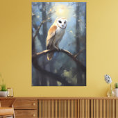 Traumlandschaft der Scheune, Ölgemälde Leinwanddruck (Insitu (Wohnzimmer))