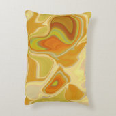 Traumlandschaft in Gold Dekokissen (Rückseite(Vertikal))