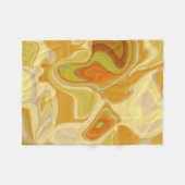Traumlandschaft in Gold Fleecedecke (Vorderseite (Horizontal))