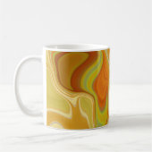 Traumlandschaft in Gold Kaffeetasse (Links)