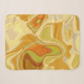 Traumlandschaft in Gold Sherpadecke (Vorderseite (Horizontal))