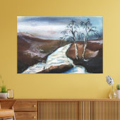 Traumlandschaft Leinwanddruck (Insitu (Wohnzimmer))