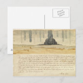 Traumlandschaft mit Text, 1526 Postkarte (Vorne/Hinten)