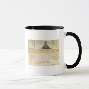 Traumlandschaft mit Text, 1526 Tasse