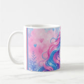 Träumlicher Pastell-Einhorn-Becher Kaffeetasse (Links)