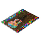 TraumLiebe-buntes helles Gitarren-Notizbuch Notizblock (Linke Seite)