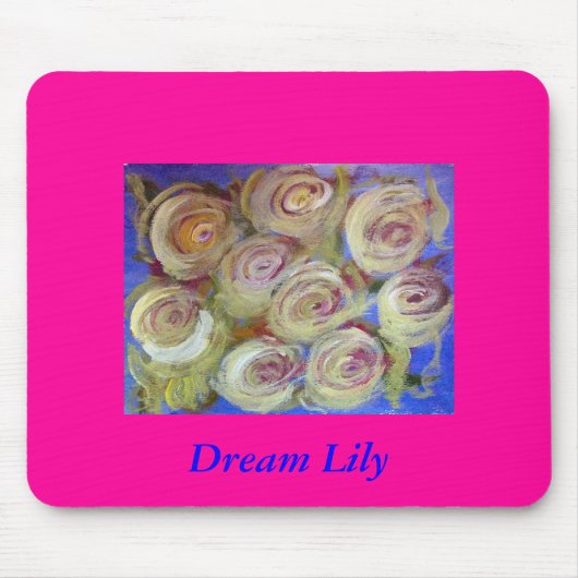 Traumlilie Mousepad (Vorne)