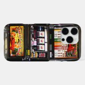 Traummaschinen - Glücksspielautomaten iPhone Hülle (Rückseite (Horizontal))