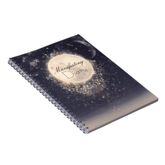 Traummond Magic Cosmic Manifesting Diary Journal Notizblock (Rechte Seite)