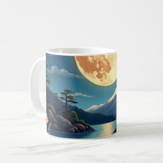 Traummondbecher mit leichter Tasse (Vorderseite Links)