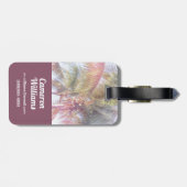 Traumpalme Gepäckanhänger (Rückseite horizontal)