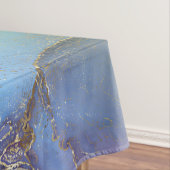 Traumpasten - Alkoholfarbe und Gold Tischdecke (Beispiel)