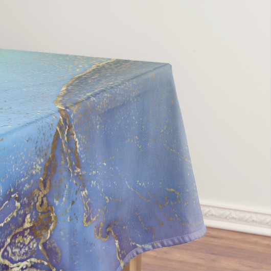 Traumpasten - Alkoholfarbe und Gold Tischdecke (Beispiel)