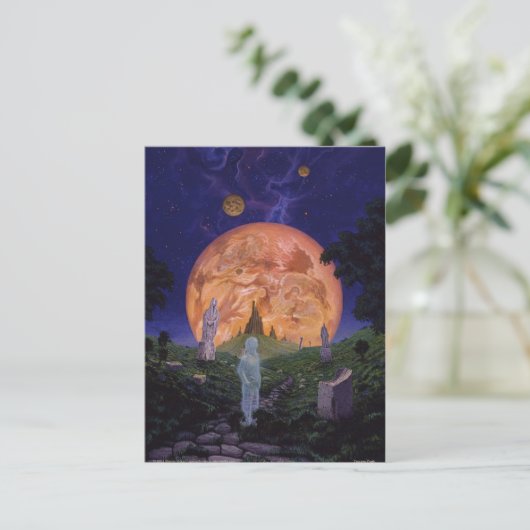 Traumpfad Postkarte (Stehend Vorderseite)