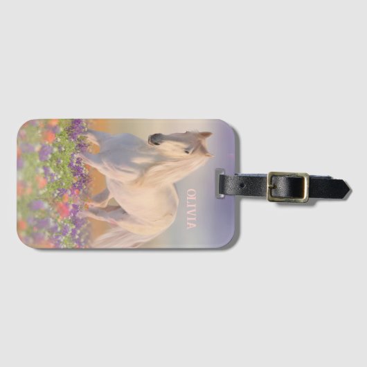 Traumpferd Gepäckanhänger (Vorderseite (Horizontal))