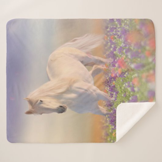 Traumpferd Sherpadecke (Vorderseite (Horizontal))