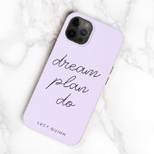 Traumplan Do Pastel Lilac Lila Moderne Feminine Case-Mate iPhone Hülle