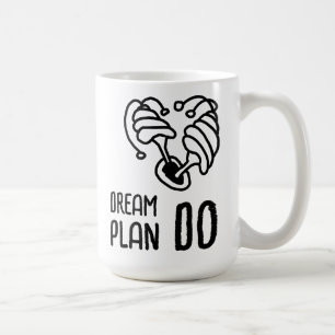 Traumplan DO Pilz Lineart Kaffeetasse