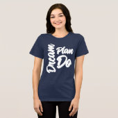 Traumplan Do Tri-Blend Shirt (Vorderseite voll)