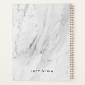 Traumplan Do | White Marble Modernes, stilvolles S Planer (Rückseite)