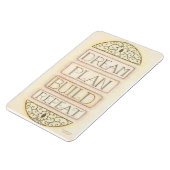 Traumplan-Wiederholungs-Magnet Magnet (Linke Seite)