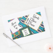 Traumplanen tun rechteckiger aufkleber (Umschlag)