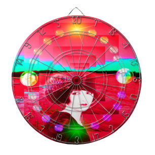 Traumplanet Dartscheibe