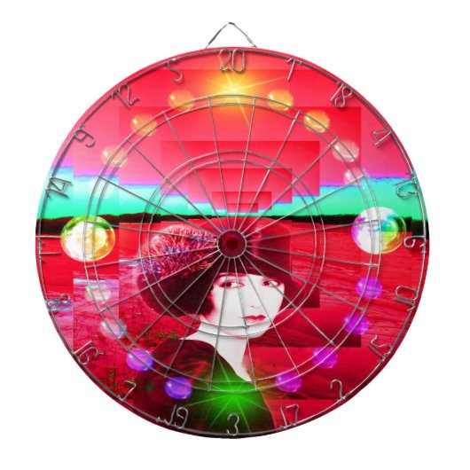 Traumplanet Dartscheibe (vorne)
