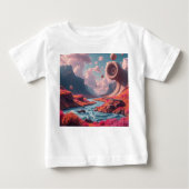 Traumplanet der Farben – Jenseits der Realität Baby T-shirt (Vorderseite)