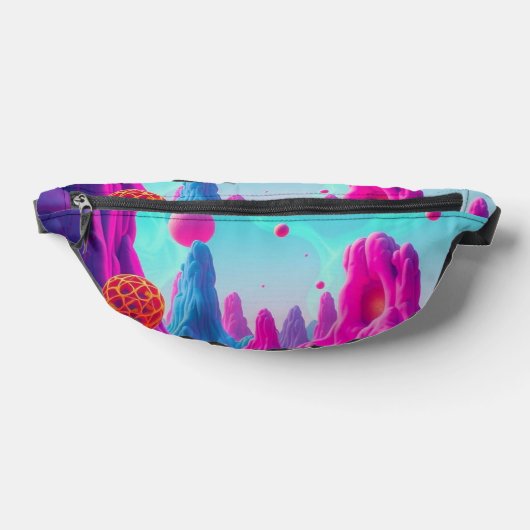 Traumplanet der Farben – Jenseits der Realität Bauchtasche (Ablage )