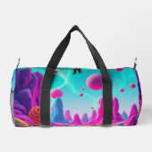 Traumplanet der Farben – Jenseits der Realität Duffle Bag (Rückseite)