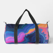 Traumplanet der Farben – Jenseits der Realität Duffle Bag (Vorderseite)